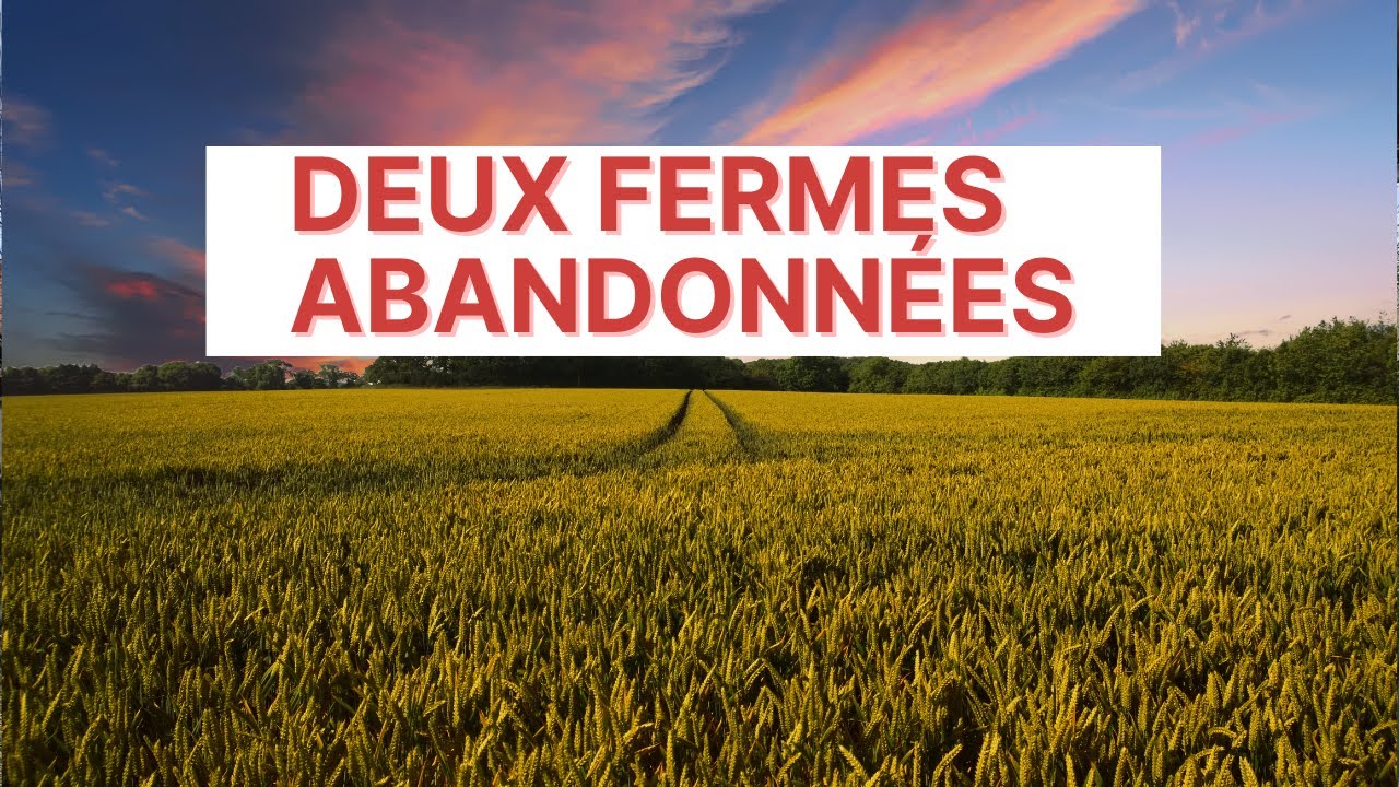 On est de retour! Avec 2 fermes abandonnées | URBEX