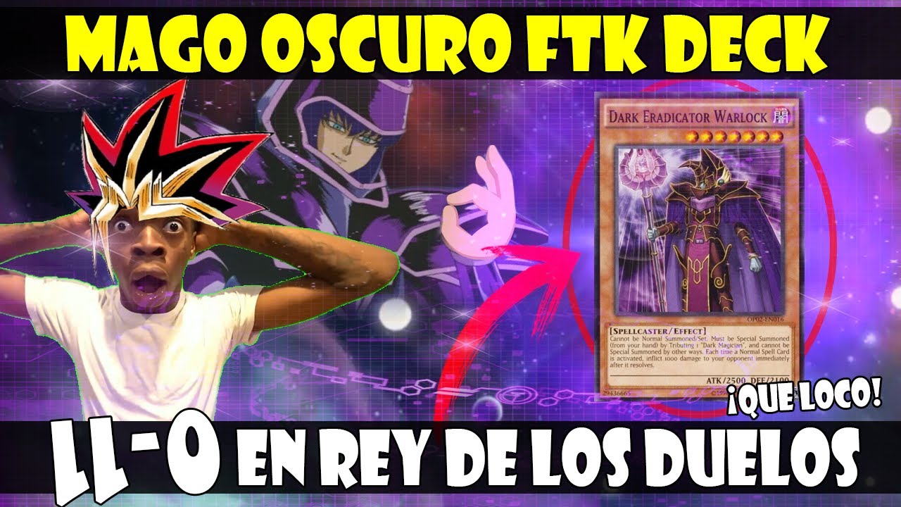 MAGO OSCURO/DARK MAGICIAN FTK DECK | TE AYUDA A MEJORAR COMO PERSONA - Yu-Gi-Oh! DUEL LINKS