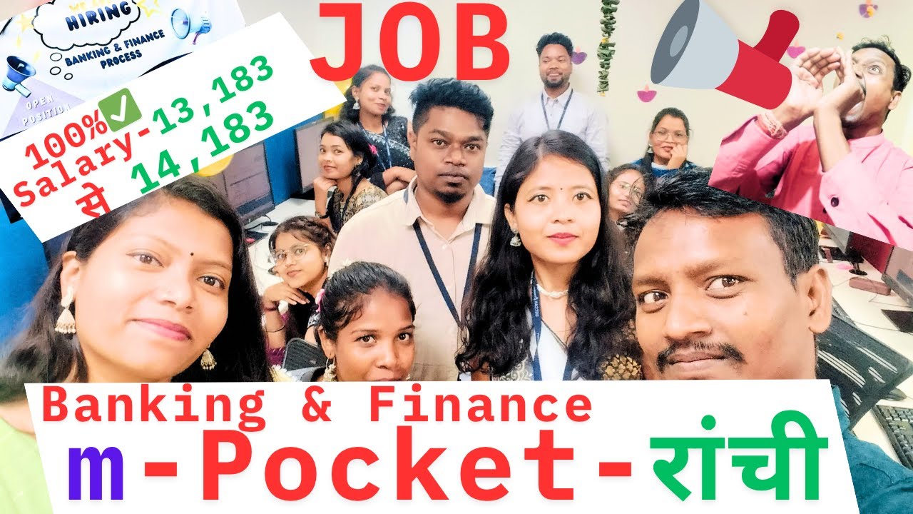 Banking & Finance JOB in Ranchi Needs 300+ Boys and Girls Hiring Start #job #finance#official