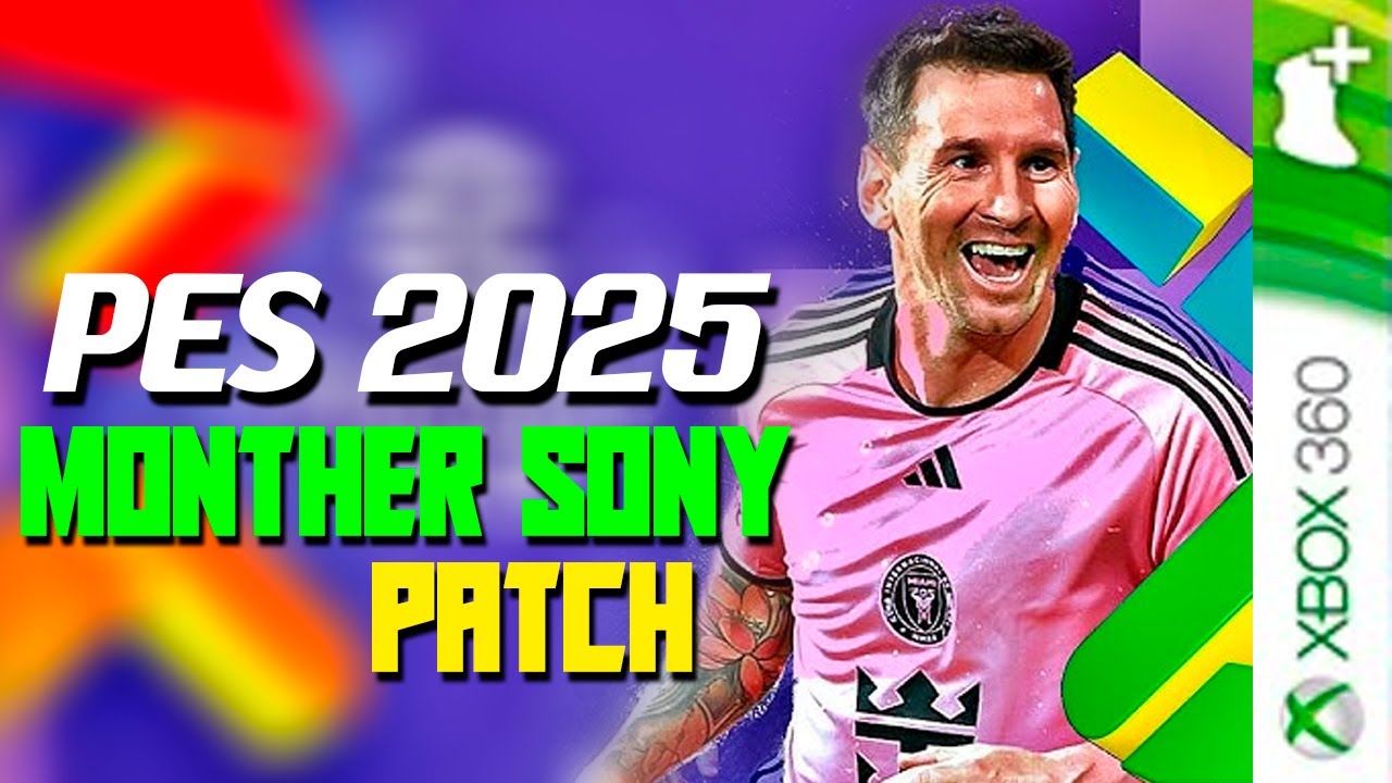 PES 2025 Monther Sony Patch Xbox 360