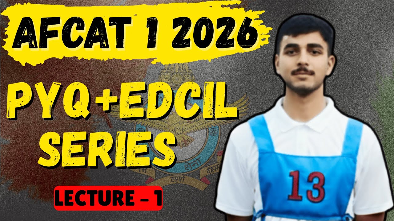 AFCAT 1 2026 English | PYQ + EDCIL Based Most Expected Vocab Words | THE ALPHA SERIES Lecture &ndash;1