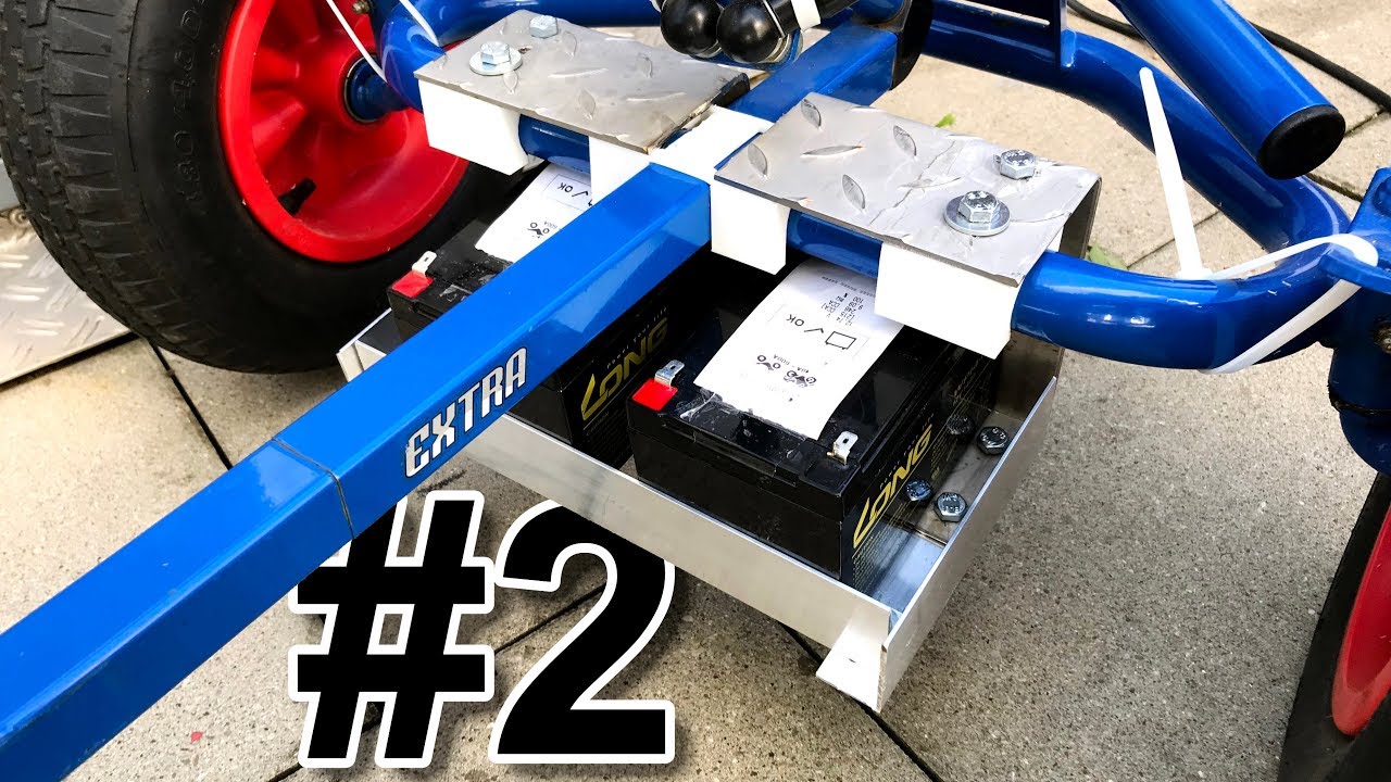 KartUpdate#2 - Die Akkuhalterung | Berg Gokart / Kettcar mit Elektromotor | Der Ingenieur