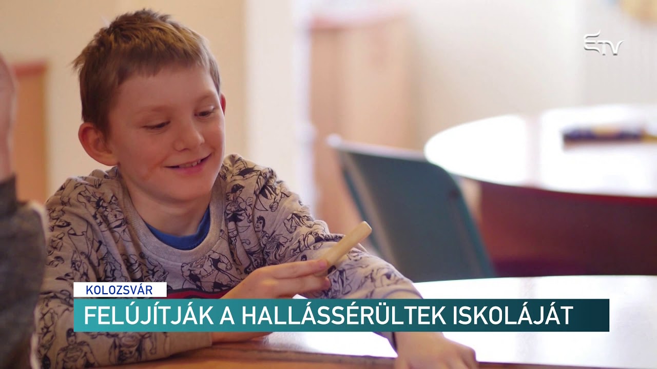 Felújítják a hallássérültek iskoláját – Erdélyi Magyar Televízió