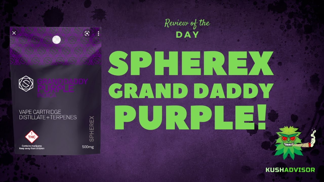 Spherex Grand Daddy Purple 1g Cart S1E1