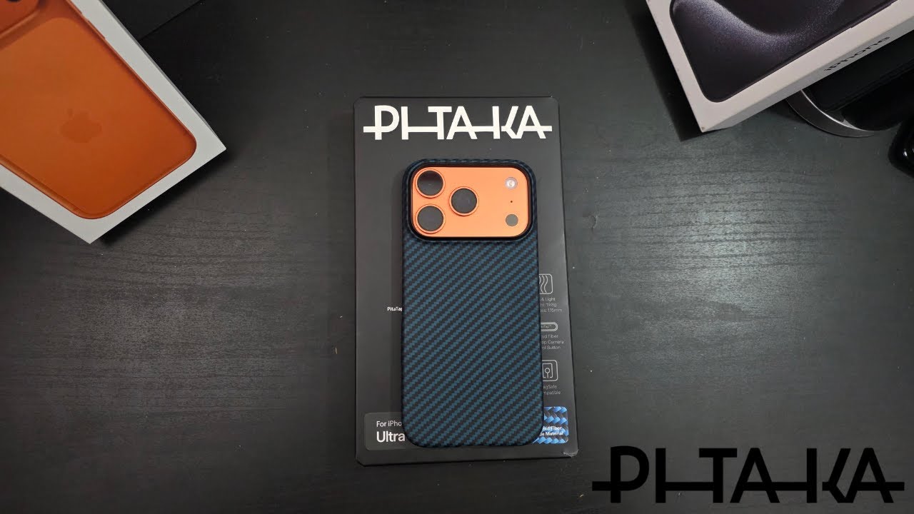 Обзор ультратонкого чехла Pitaka Aramid для iPhone 17 Pro