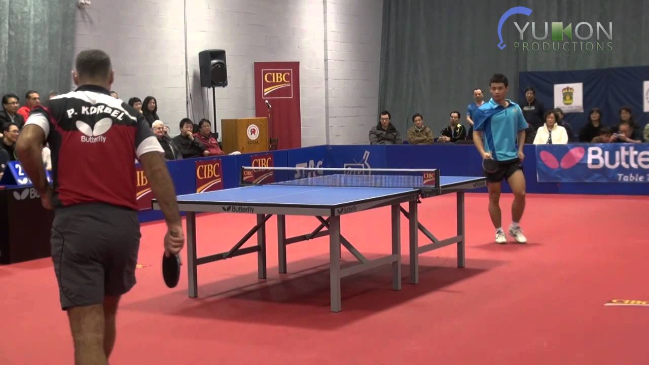 Korbel Petr(CZE) vs Sun Haohong(CHN) final