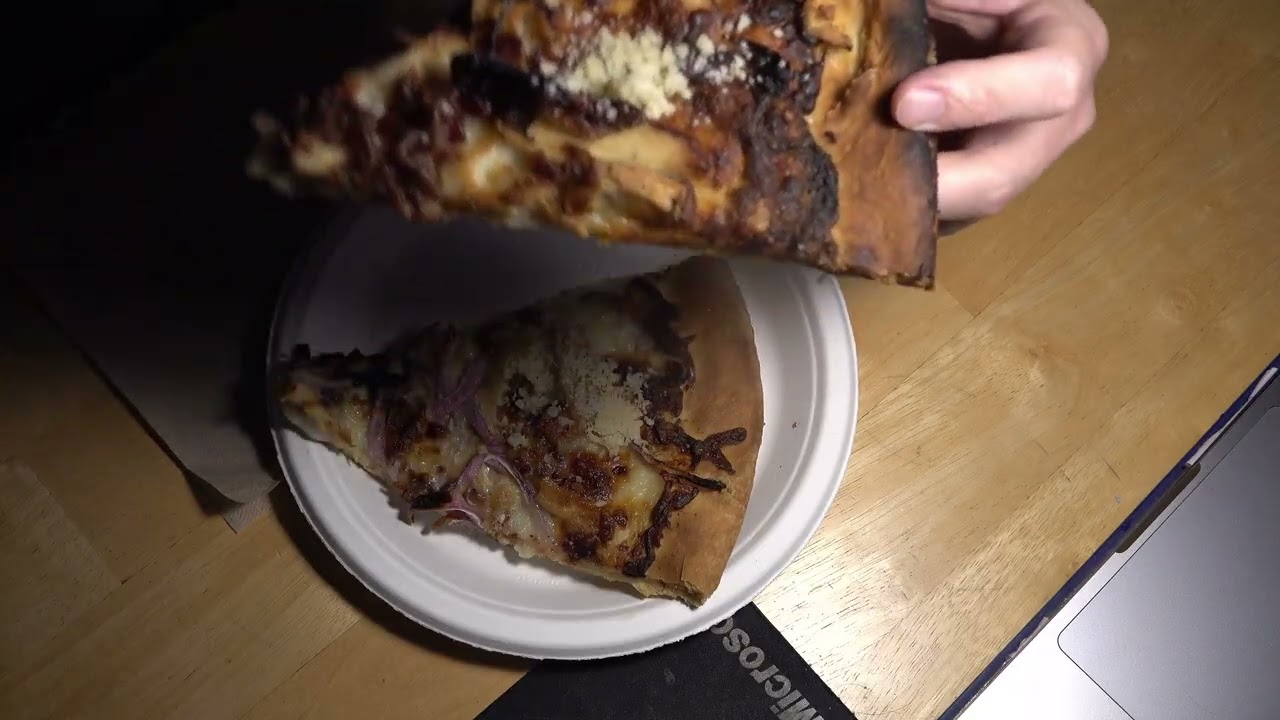 ASMR - DELICIOUS PIZZA EATING SOUNDS