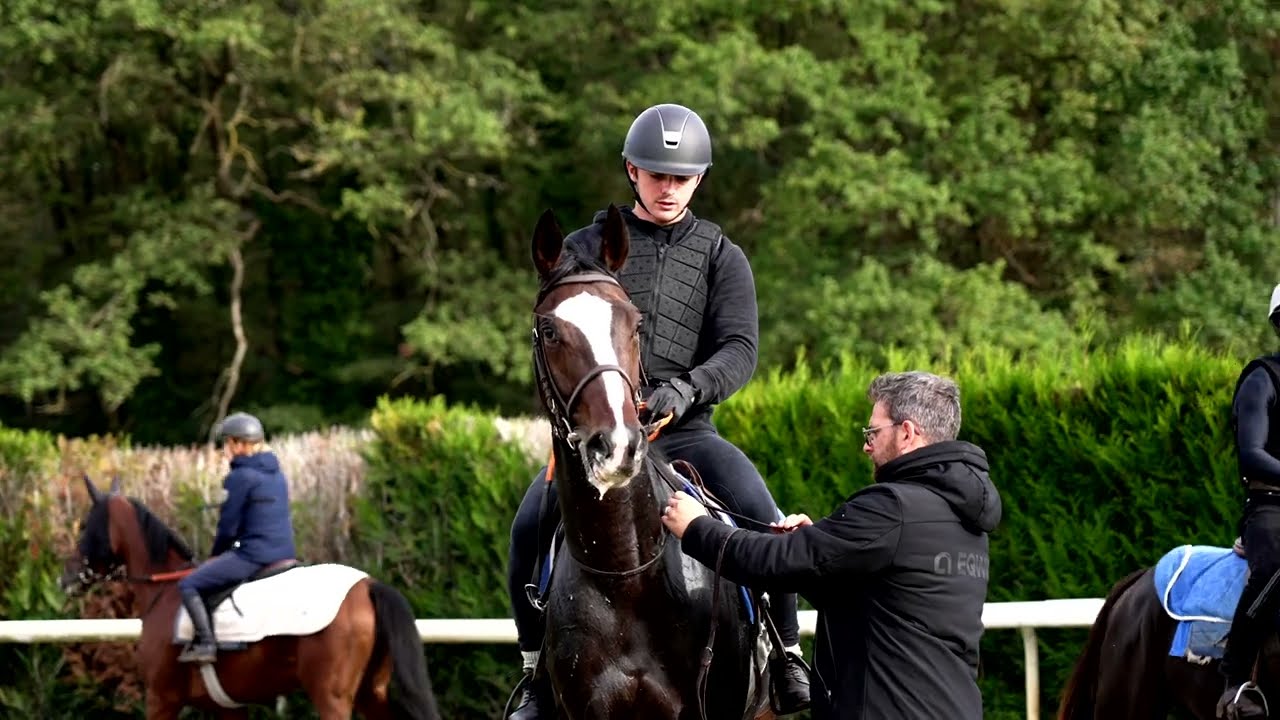 Marco Luraschi (cascadeur équestre) apprend à monter comme un jockey d'obstacle