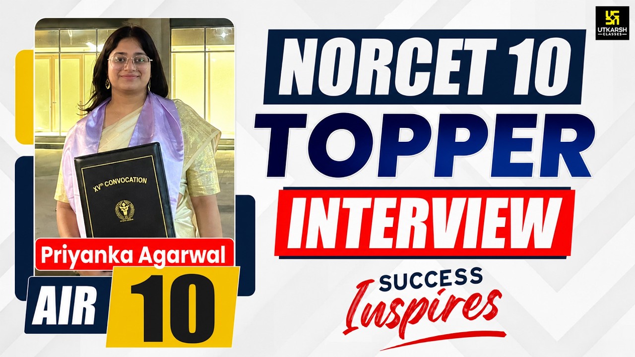AIIMS NORCET 10 Mains Topper's Interview 🏆AIR 10🏆 | Priyanka Agarwal Success Story | Utkarsh Nursing