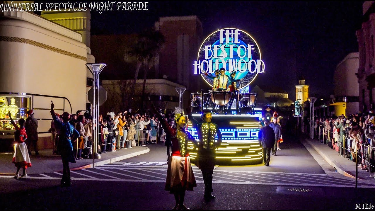 USJ ユニバ ナイトパレード2019年1月6日千秋楽[4K🎥HDR]UNIVERSAL SPECTACLE NIGHT PARADE