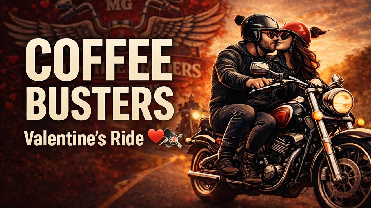 Coffee Busters | Valentine’s Ride até o Reduto