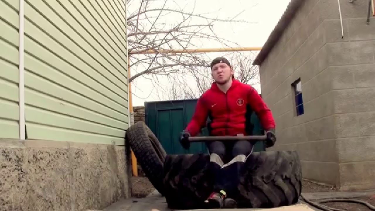 Тренировки с колесом. Способы переноски колеса.