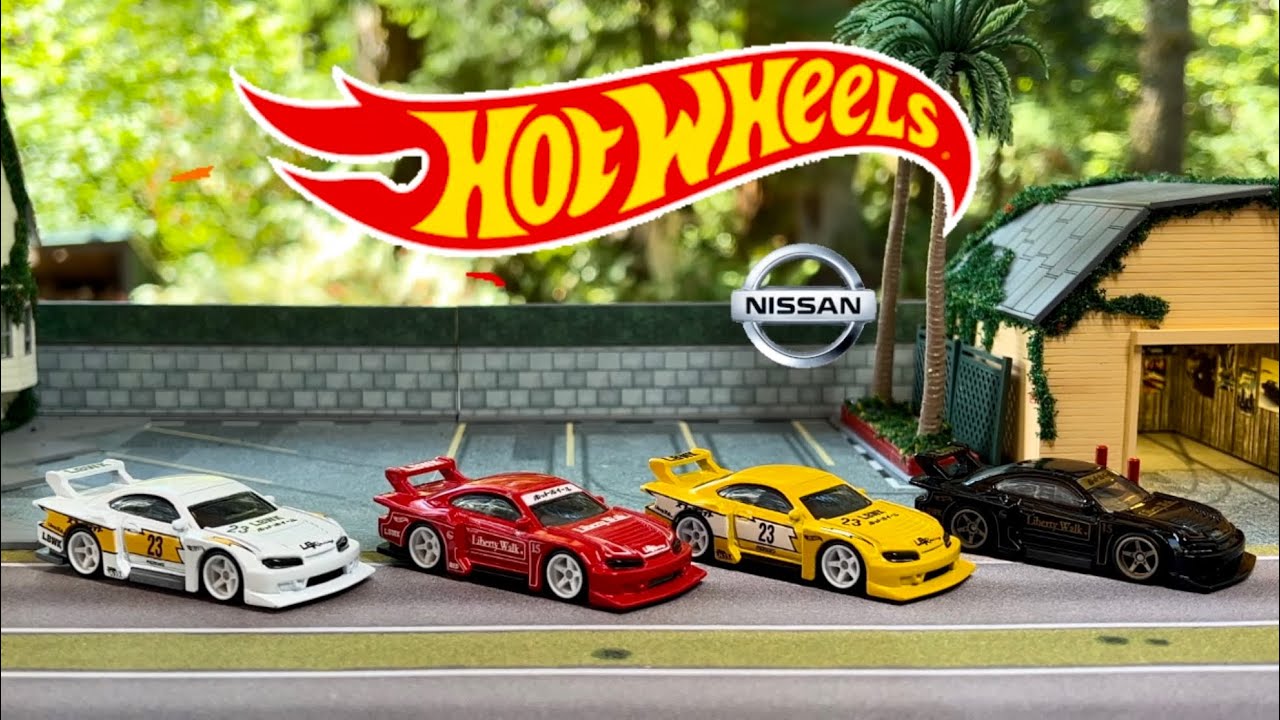 Hot Wheels Premium Wheel Swaps Nissan Silvia S15