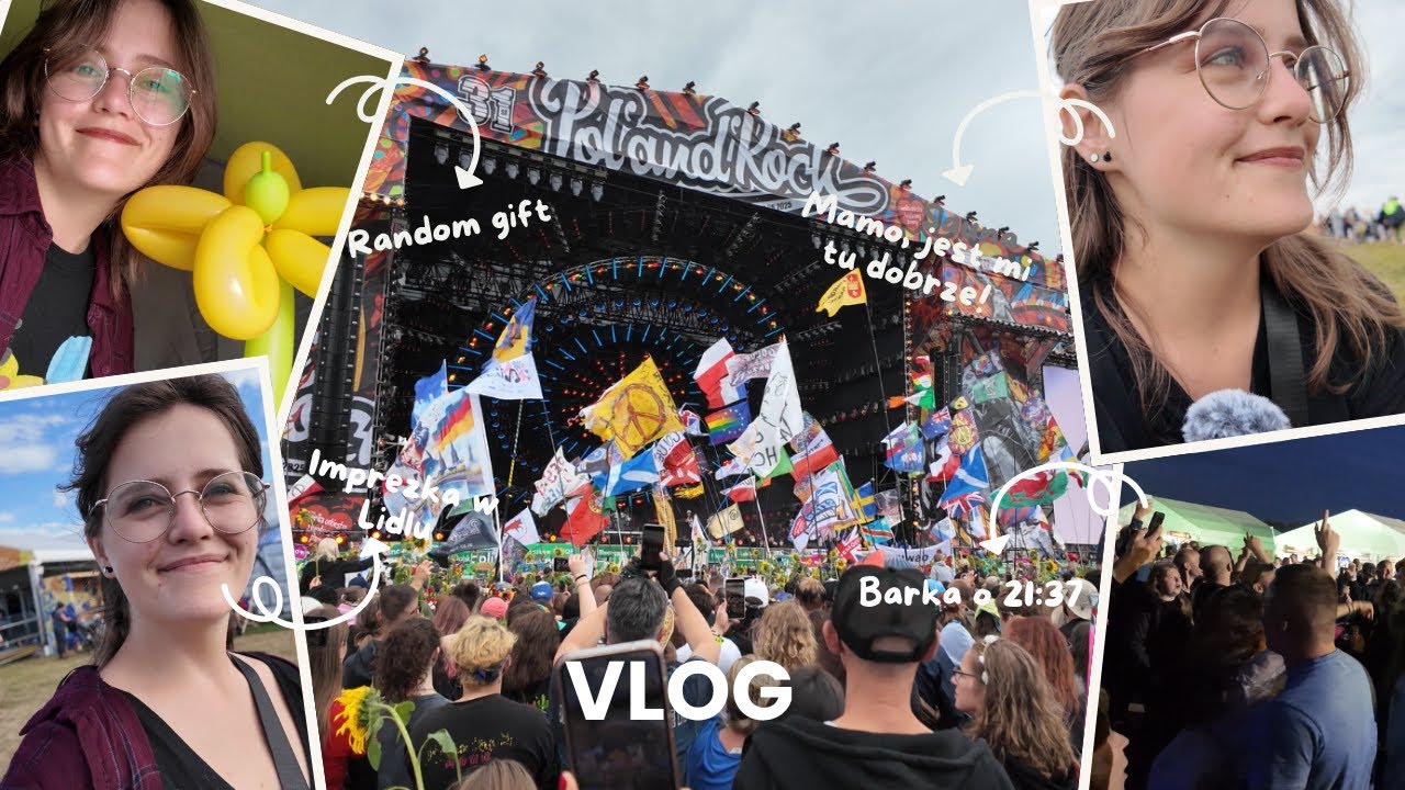 Najpiękniejszy festiwal świata! Pol'and'rock 31 | VLOG