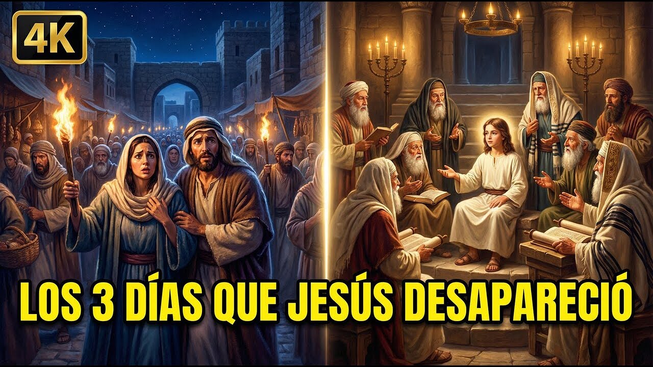 Los 3 Días Que JESÚS DESAPARECIÓ (y lo que descubrió a los 12 años)