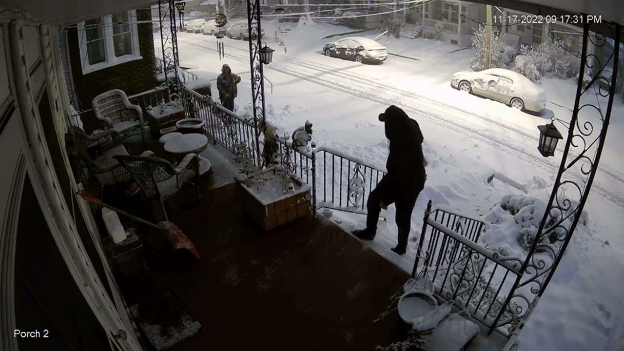 Time lapse Snow Buffalo NY 11-17-22