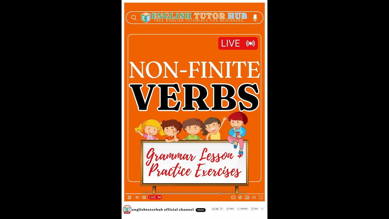 A Complete Guide to Non-Finite Verbs | Grammar Lesson + Practice Exercises