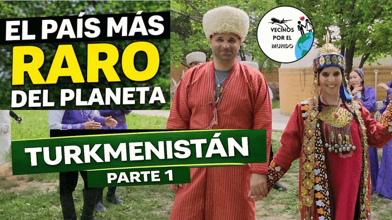 Visitamos el país MÁS LOCO DEL MUNDO! TURKMENISTÁN!