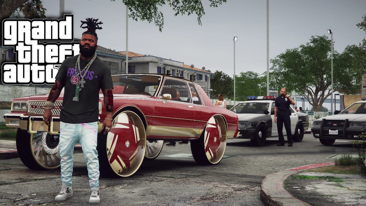 POLICE HOTT IN DA TRENCHES! GTA 5 REAL STREET HUSTLER DAY 23(SEASON2)