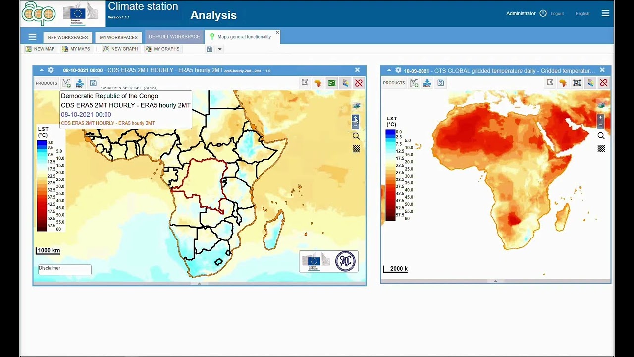 Video tutorial 7.2.1 - Analysis - Maps - General functionality