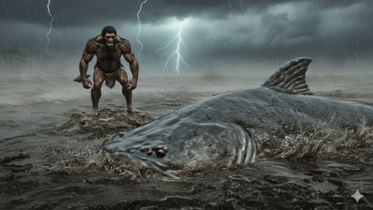 The First Hunt: How 4 Homo Habilis Defeated a Prehistoric Monster