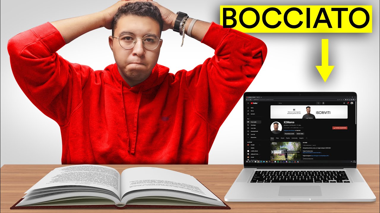 QUASI BOCCIATO PER UN MIO VIDEO YOUTUBE
