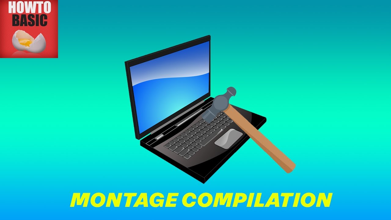 HowToBasic Destruction Montage Compilation In 42 Minutes