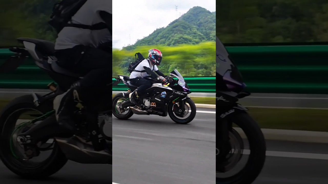 CFmoto 675 SR-R inline 3 Sound Check #cfmoto675srr #motorcycle #china #stockexhaust #sound