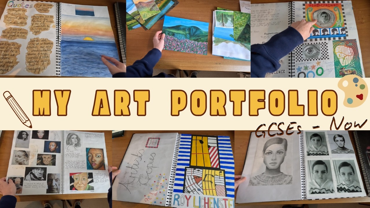 My Art Portfolio from GCSEs to now