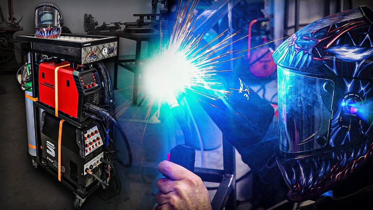 Building a Scrap-Metal Welding Cart Using the MIG200