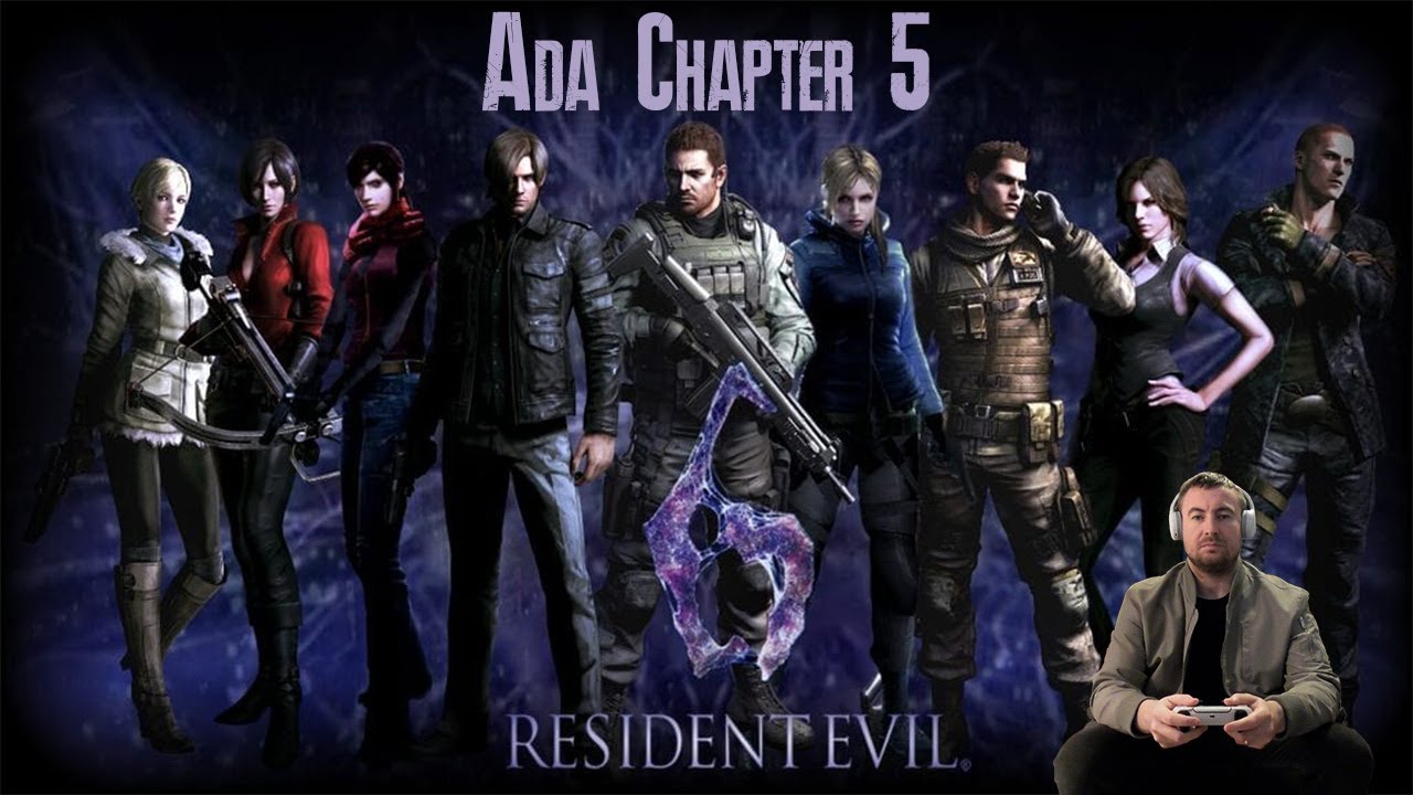 Resident Evil 6. Ada Chapter 5 Playthrough