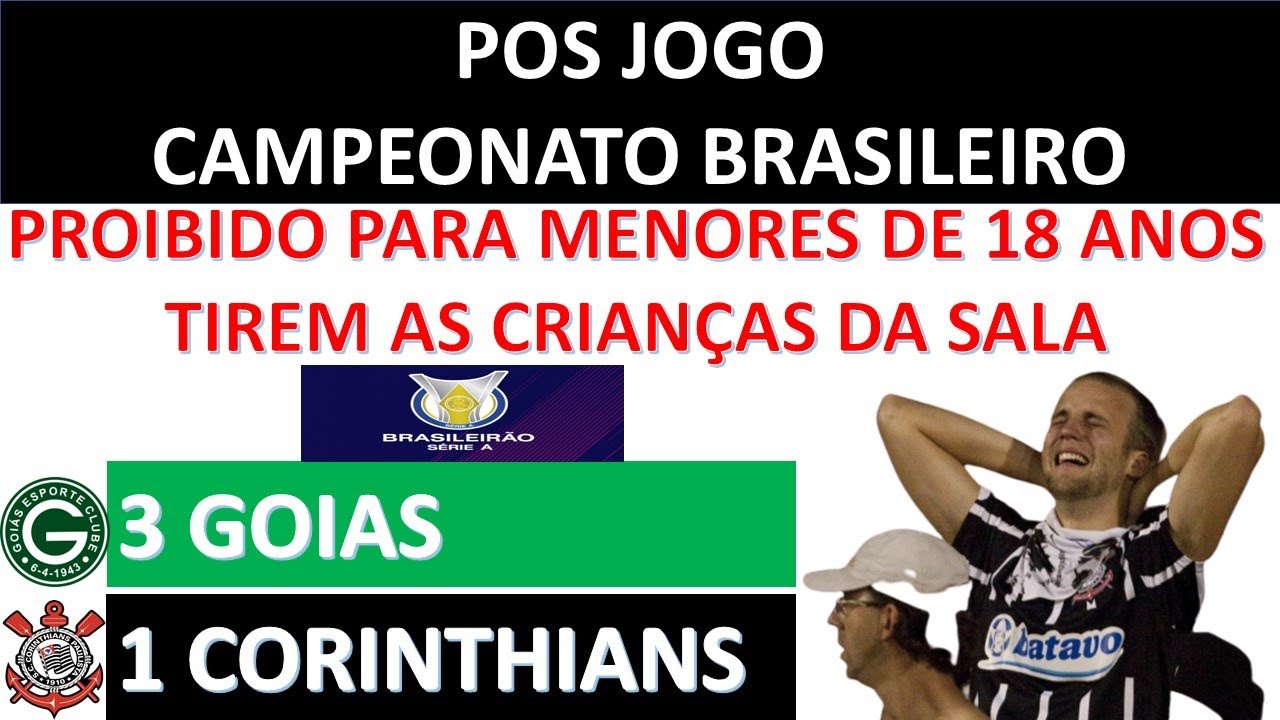 Pos Jogo da Vergonha: Goias 3 x 1 Corinthians - Timão passa vergonha em Goiânia na estreia de Cuca