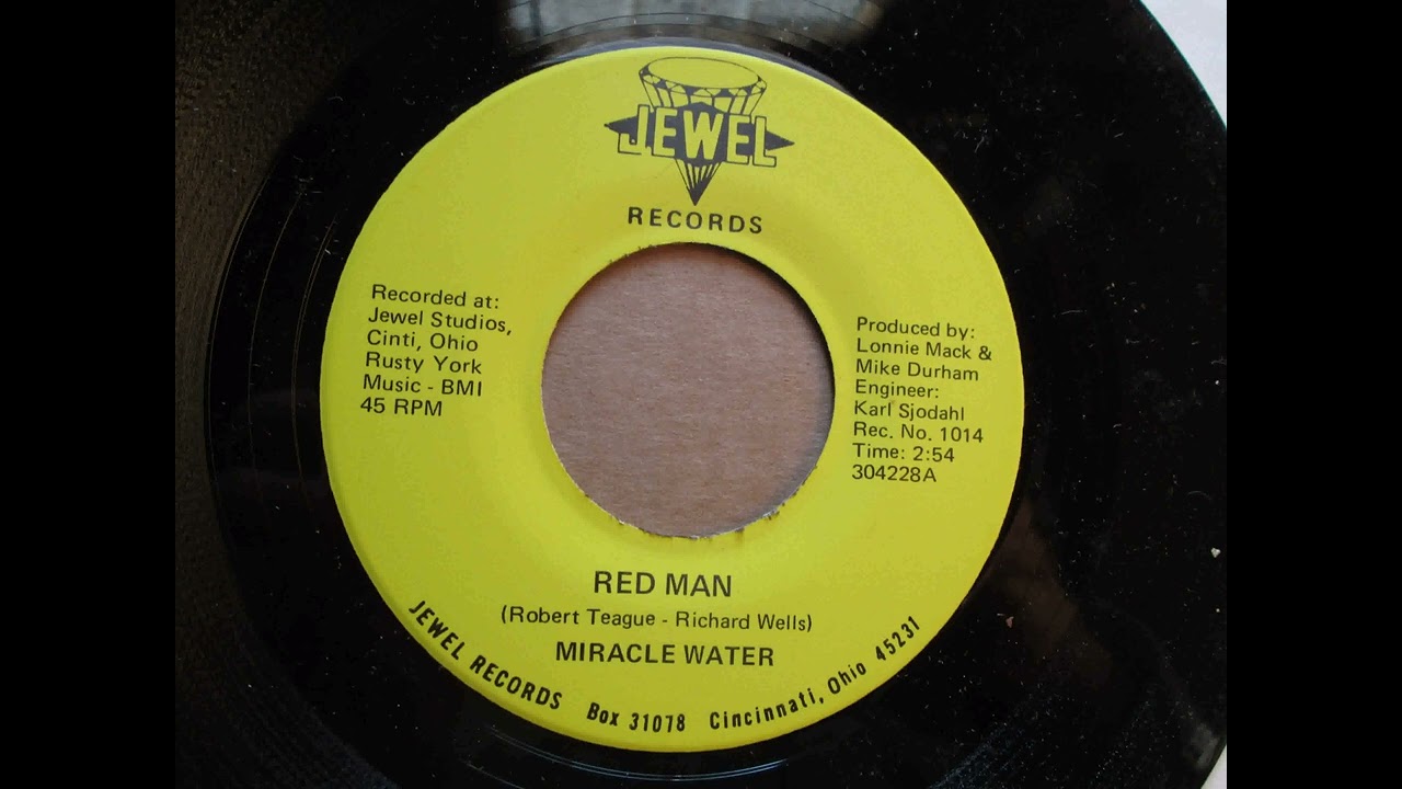 *Miracle Water*  |   Red Man    | 1973 Northern Soul   7
