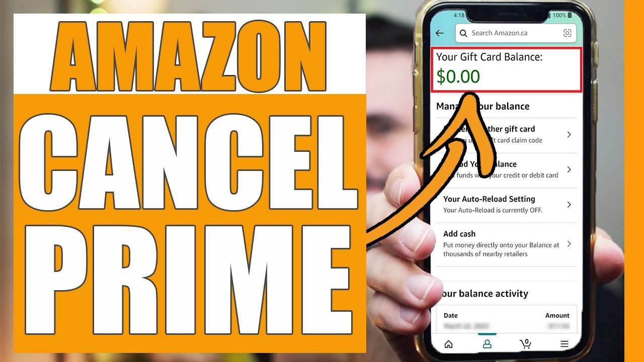 How to Cancel Your Amazon Prime Membership (On Your Phone)
