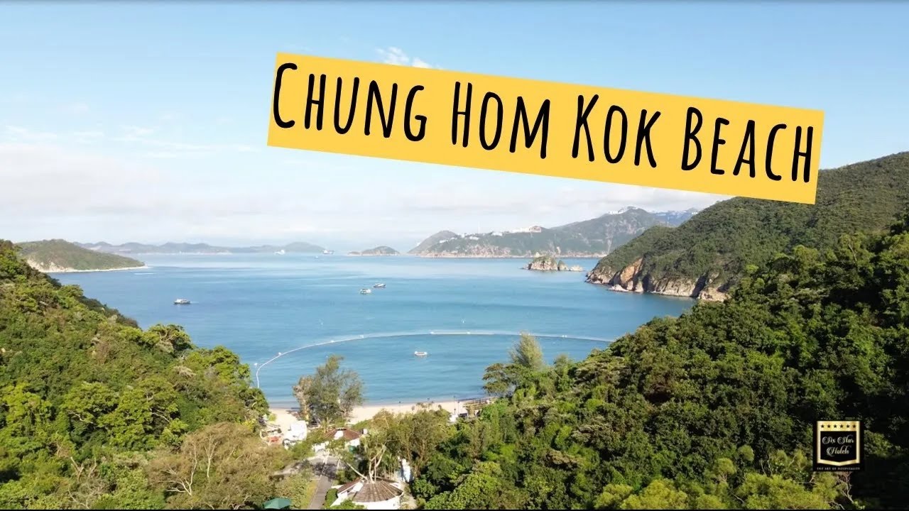 Chung Hom Kok Beach - Drone Snap - Chill Out Music