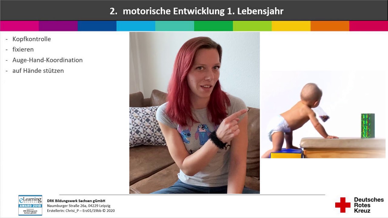 M5MP Teil B - Lernvideo: motorische Entwicklung 0-3 Jahre