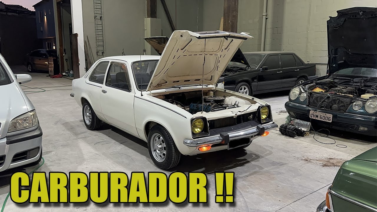 REGULANDO CARBURADOR DO CHEVETTE !! 