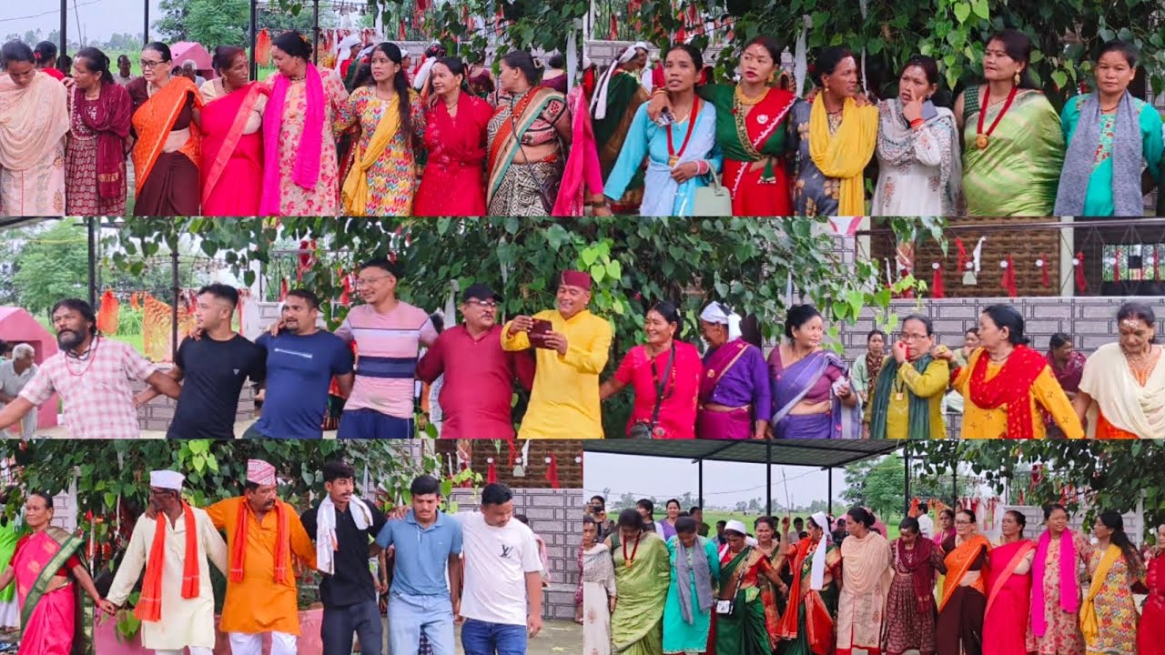 गौरा महेश्वर जी को मंदिर में लेजाकर चाचरी लगाई......❤️🙂जय गौरा महेश्वर .....🙏🏻❤️