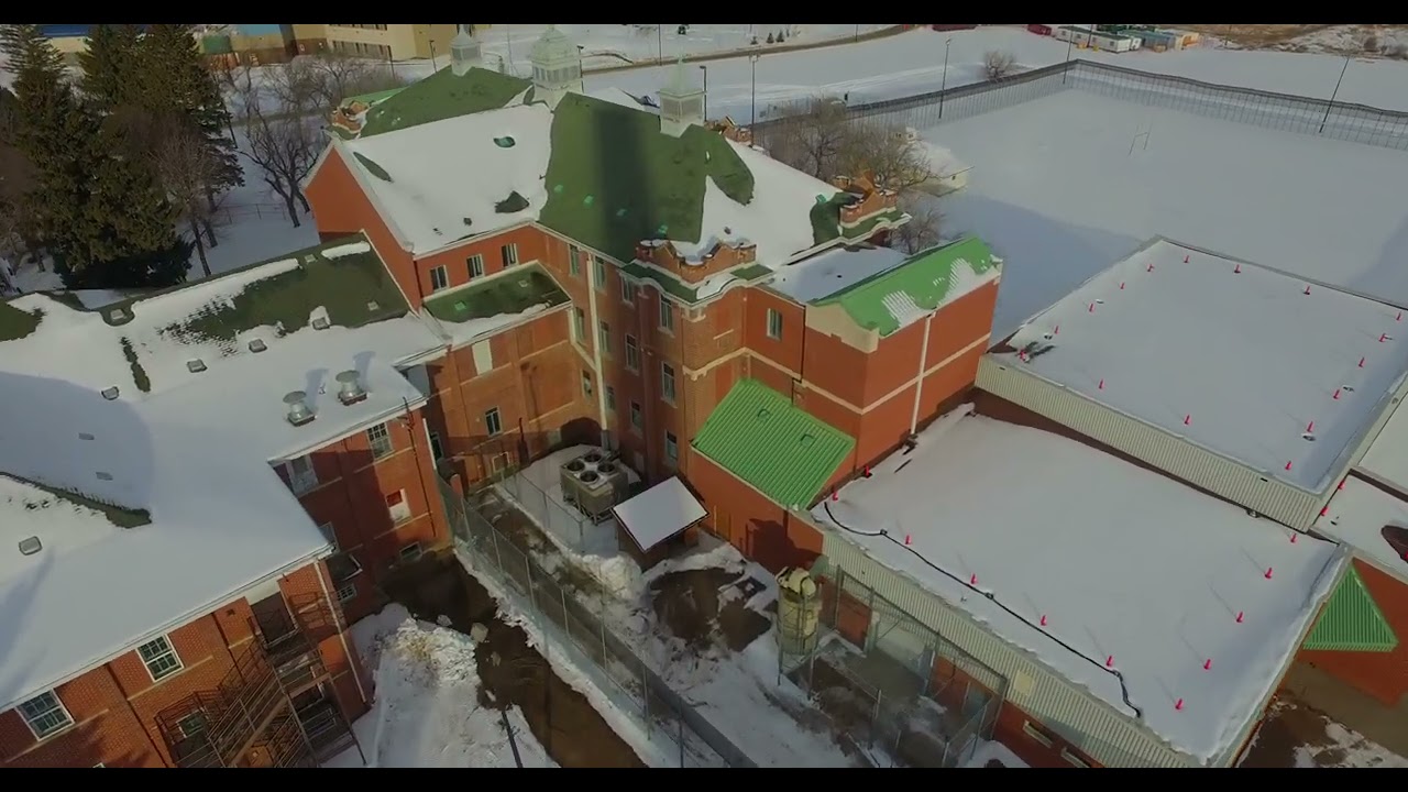 Saskatchewan Hospital, North Battleford, Flyover Video