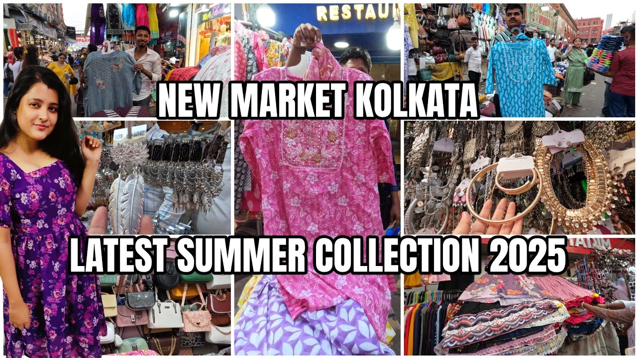 New Market Latest Summer Collection 2025 | Esplanade Summer Shopping | New Market Kolkata