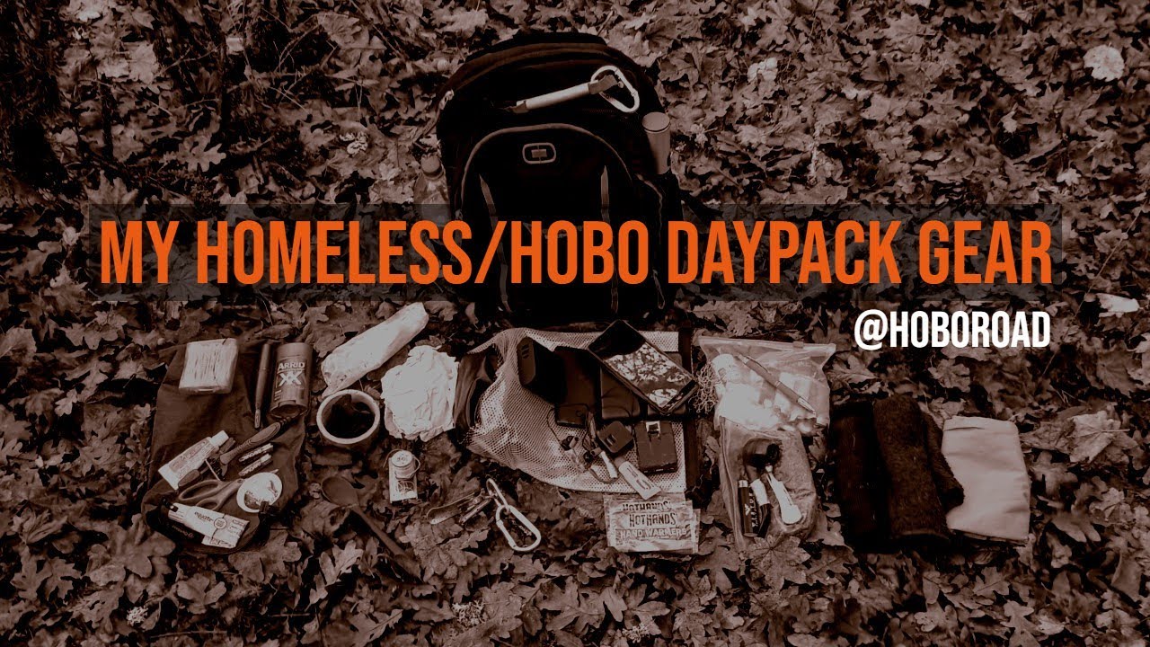 My homeless / Hobo daypack gear
