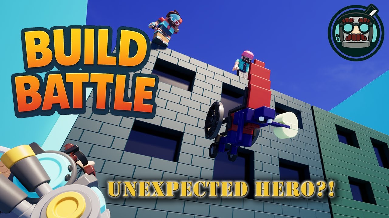 У нас было 30 минут, чтобы создать неожиданного героя… | Build Battle