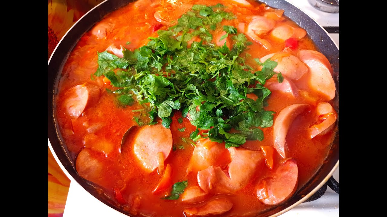 ЛУЧШАЯ ПОДЛИВА из Сосисок!, Вкусно с любым гарниром!, Сосиски в томатном соусе!