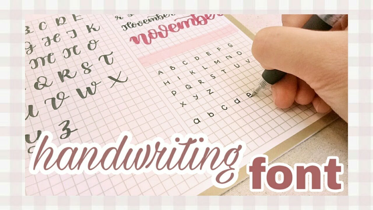 font chữ mình dùng để take notes
