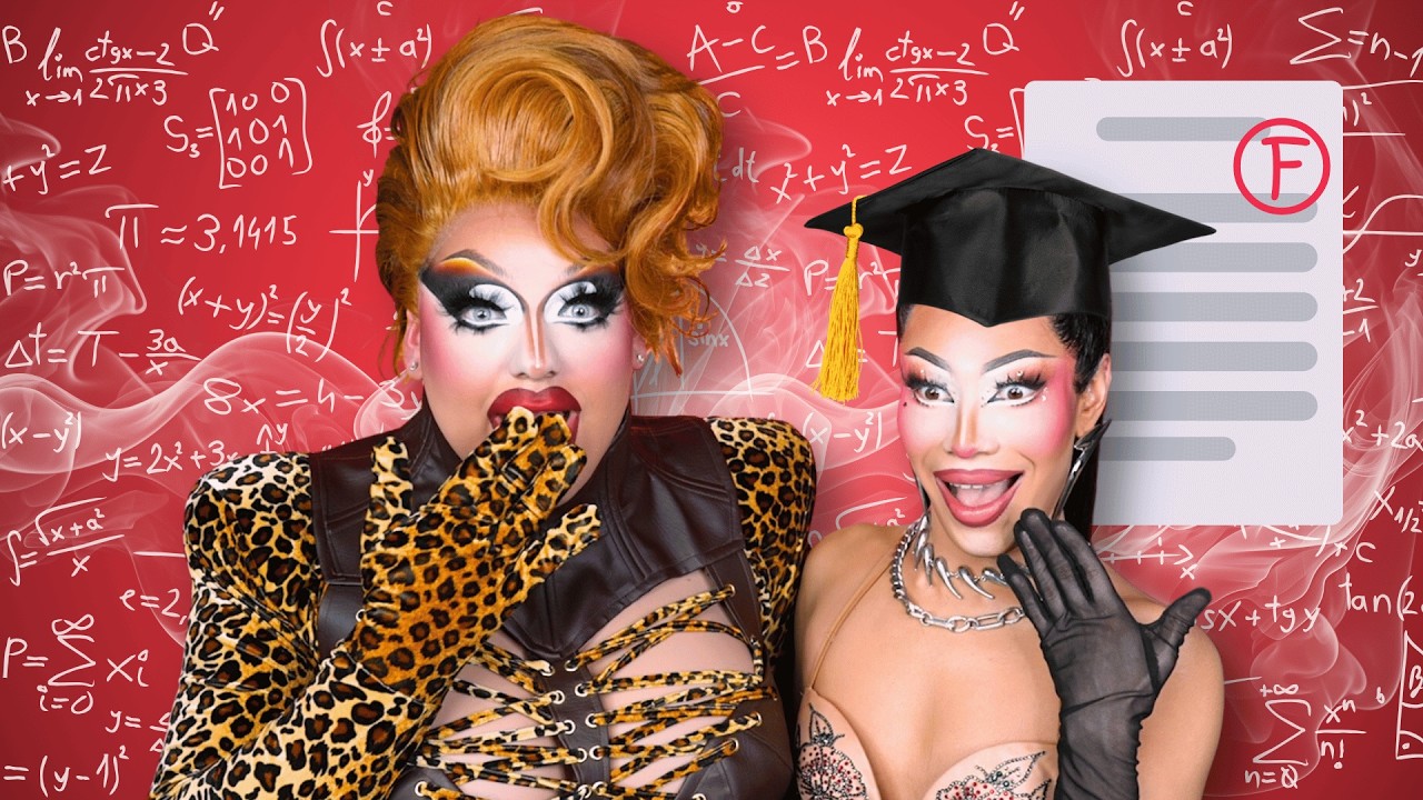 Quizzing a Celebrity High School DROPOUT (Was Jorgeous Born to Do Drag?)