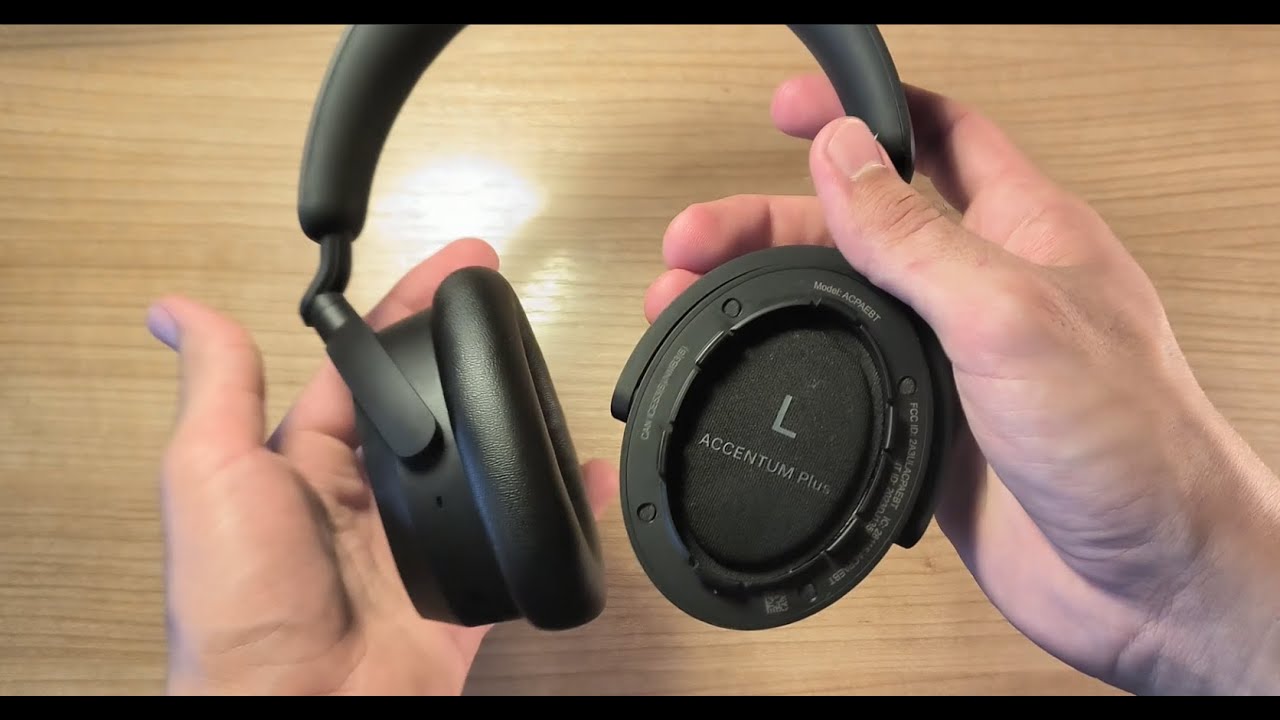 How To Remove Earcups On Accentum Plus