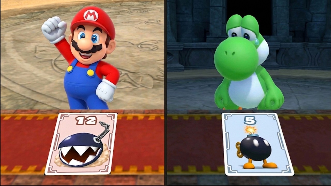 【マリオパーティ8】ミニゲームマリオVsヨッシーVsワルイージVsワリオ(最強CPU｢たつじん)