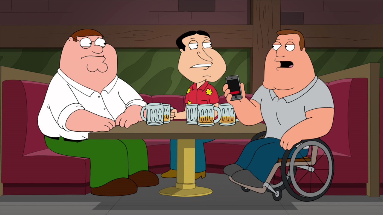 Family Guy Random Scene #4 Joe as Stewie