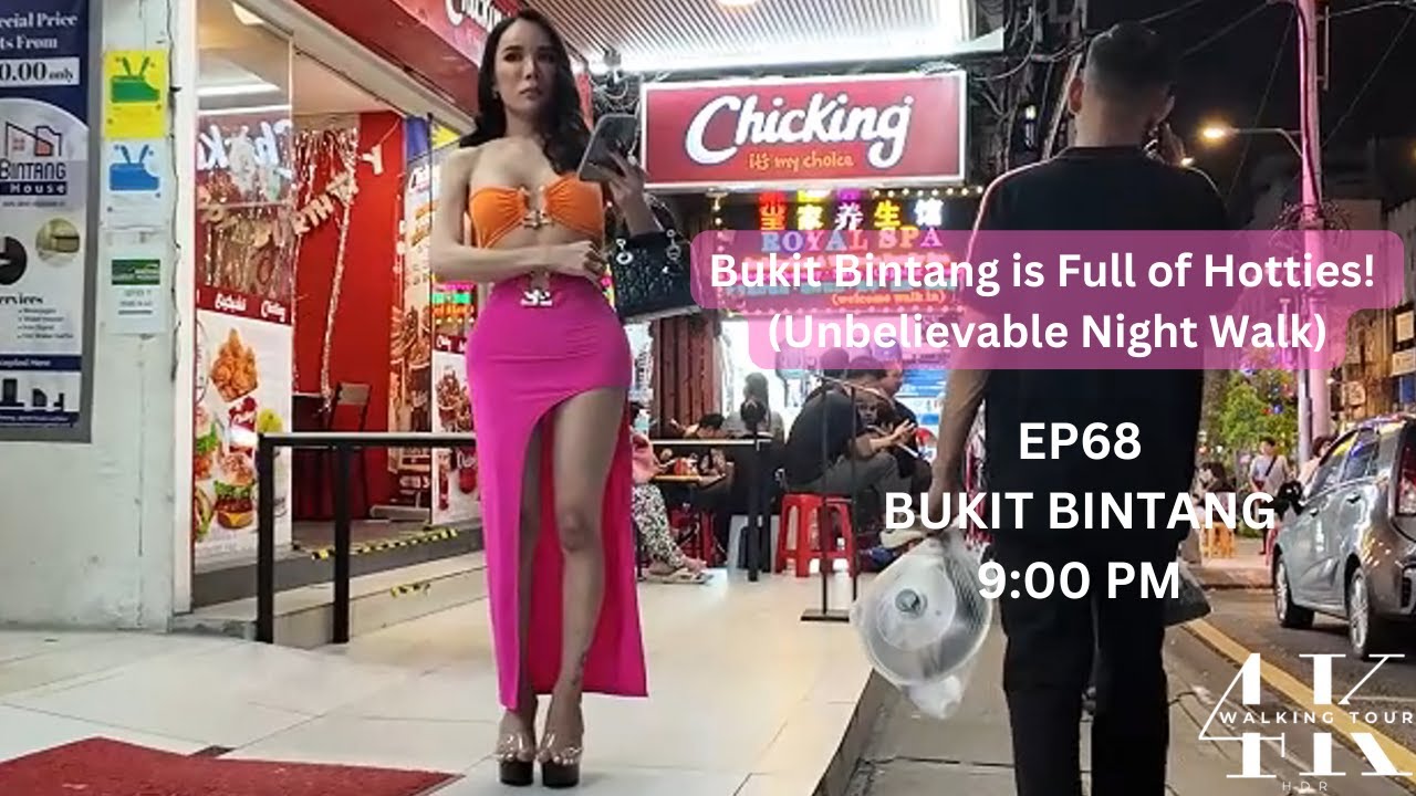EP68 | Bukit Bintang’s Busiest Hour: A Must-See Experience | Kuala Lumpur Nightlife | DJI Pocket 3