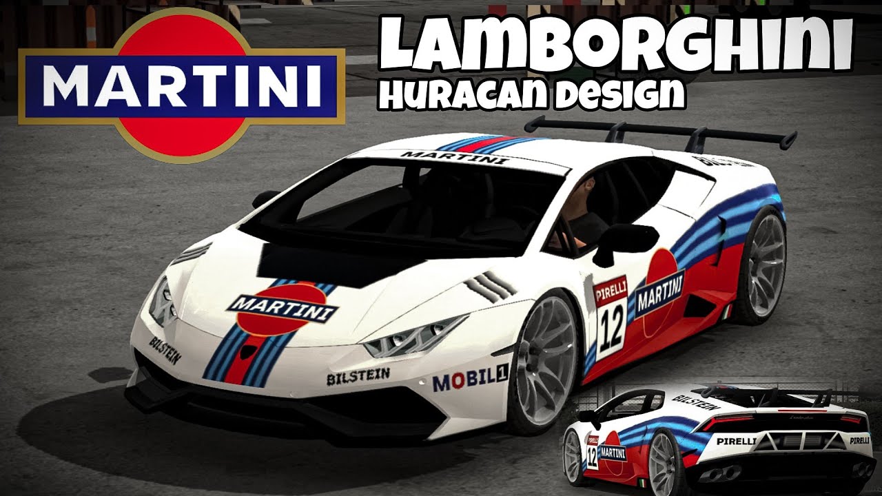 Martini Lamborghini Huracan Design | Car Parking Multiplayer
